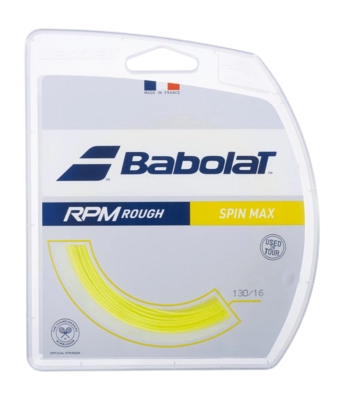 Tennissnaar Babolat RPM Rough 12M 1.30 mm Yellow