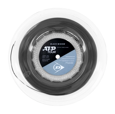 Tennissnaar Dunlop Black Widow 16G Black 1.31mm/200m 2026