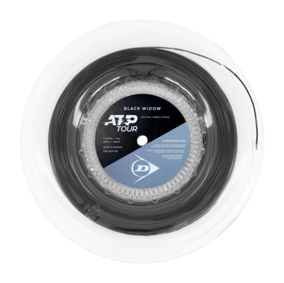 Tennissnaar Dunlop Black Widow 17G Black 1.26mm/200m 2026