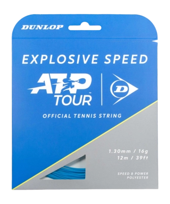 Tennissnaar Dunlop Explosive Speed 16G Blue 1.30mm/12m