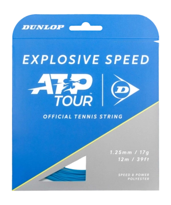 Tennissnaar Dunlop Explosive Speed 17G Blue 1.25mm/12m 2026