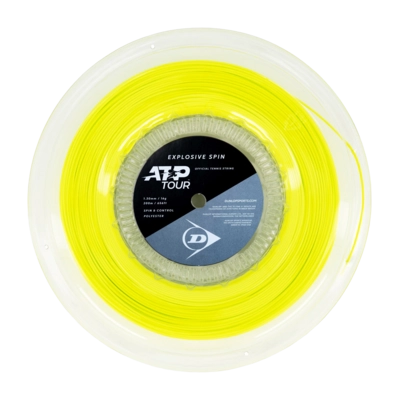 Tennissnaar Dunlop Explosive Spin 16G Yellow 1.30mm/200m