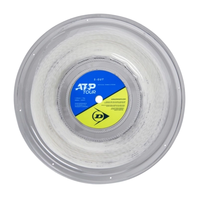 Tennissnaar Dunlop S-Gut 16G White 1.32mm/200m 2026