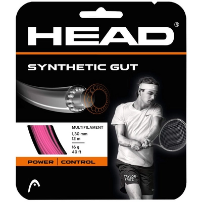 Tennissnaar HEAD Synthetic Gut Pink Set 1.30mm/12m PPS