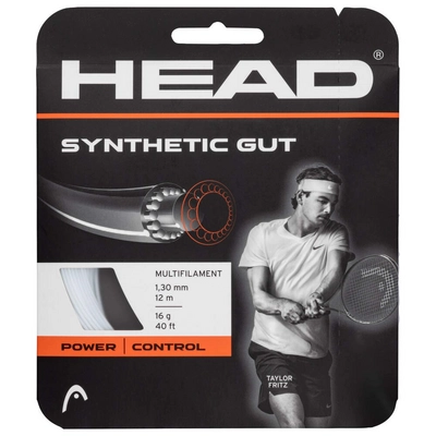 Tennissnaar HEAD Synthetic Gut White Set 1.30mm/12m