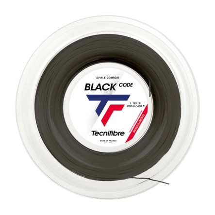 Tennissnaar Tecnifibre Black Code Black 1.32mm/200m