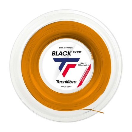 Tennissnaar Tecnifibre Black Code Fire 1.28mm/200m
