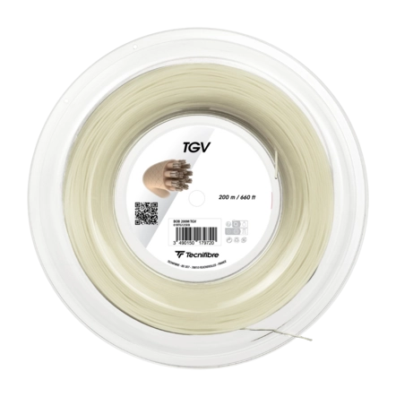 Tennissnaar Tecnifibre TGV Natural 1.25mm/200m