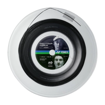 Tennissnaar Yonex Polytour Force Black 1.30mm/200m