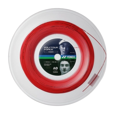 Tennissnaar Yonex Polytour Force Bright Red 1.25mm/200m