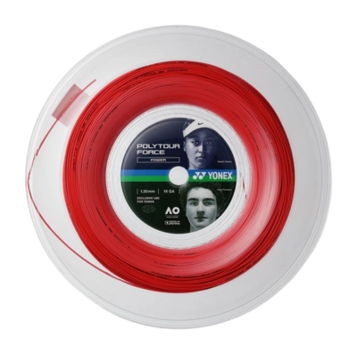 Tennissnaar Yonex Polytour Force Bright Red 1.30mm/200m