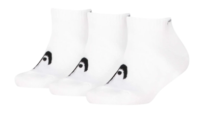 Tennissok HEAD Unisex All Sports Sneaker White (3-Pack)