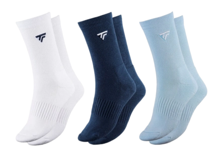 Tennissok Tecnifibre Men Classic White / Marine / Glacier (Set van 3)