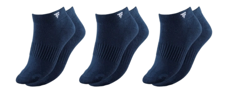 Tennissok Tecnifibre Unisex Low-Cut Marine (Set van 3)