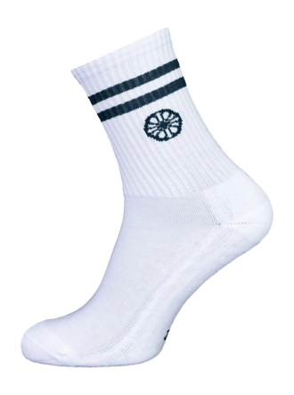 Tennissok The Indian Maharadja Heren/Dames Striped Crew Sock Ocean