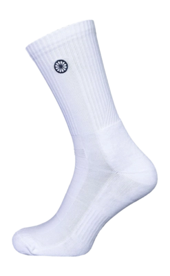 Tennissok The Indian Maharadja Unisex DenseKnit Short Sock White Regular Fit