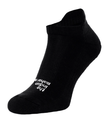 Tennissok The Indian Maharadja Unisex Premium Ankle Black