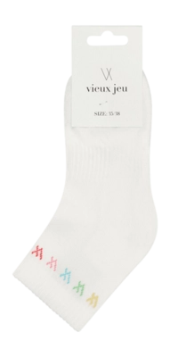 Tennissok Vieux Jeu Women 023 Mel Mid Socks Multi Color