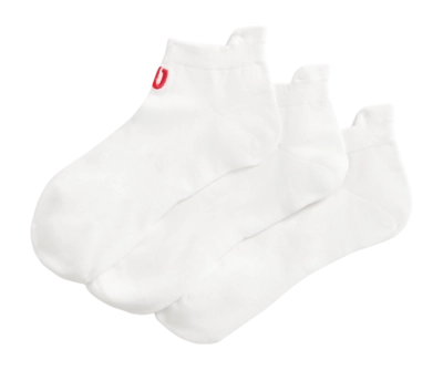 Tennissok Wilson Dames/Heren U Ankle Tab 3 Pack Bright White