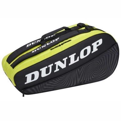 Tennistasche Dunlop SX Club 10 Racket Black Yellow