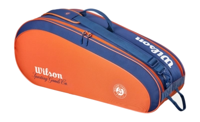 Tennistas Wilson Roland Garros 2026 Team 6-Pack Racket Bag