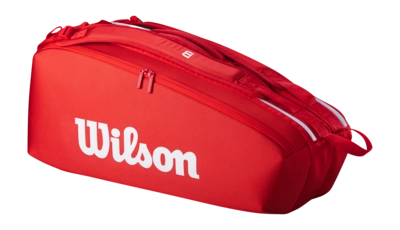 Tennistas Wilson Dames en Heren Super Tour Wilson Red 6-Pack 2025 Thermoguard