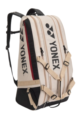 Tennistas Yonex Dames Heren BA72629EX Gearlogic Racketbag 9R Beige 76 x 36 x 33 cm