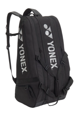 Tennistas Yonex Dames en Heren BA72629EX Gearlogic Racketbag 9R Black
