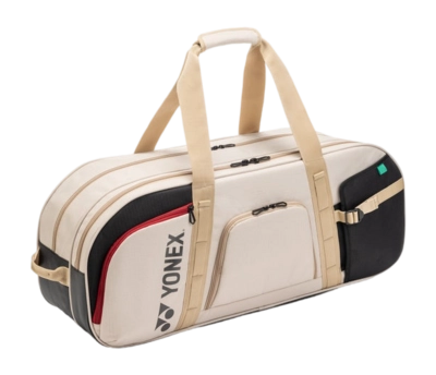 Tennistas Yonex Dames Heren Gearlogic Tournament Bag Beige BA72631WEX