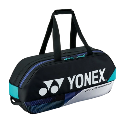 Tennistas Yonex Pro Tournament Bag Black Silver 92431WEX