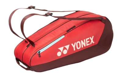Tennistas Yonex Unisex Team Racket Bag Ruby Red 42526EX 6