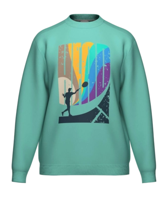 Tennistrui HEAD Men Rally Turquoise Crewneck Regular Fit