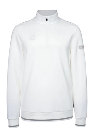 Tennistrui The Indian Maharadja Men Club Half Zip White