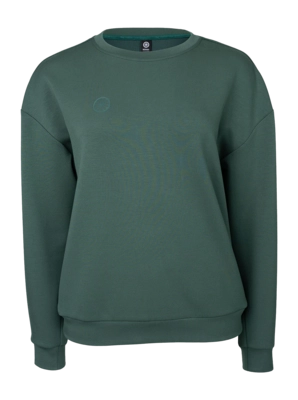 Tennistrui The Indian Maharadja Women Soft Supreme Sweater Hunter Green Vrouwelijke pasvorm