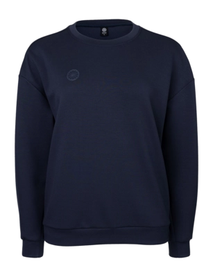 Tennistrui The Indian Maharadja Women Soft Supreme Night Blue Sweater Vrouwelijke pasvorm
