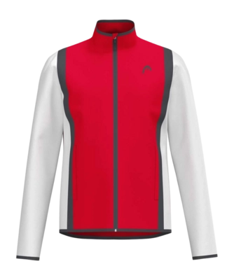 Tennisvest HEAD Kids Club 25 Jacket Red/White