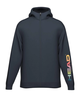 Tennisvest HEAD Men Rally Navy Hoodie Full-Zip Regular Fit