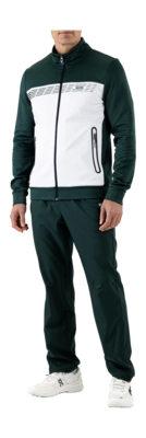 Tennisvest Sjeng Sports Men Amiro Retro Green Powerstretch