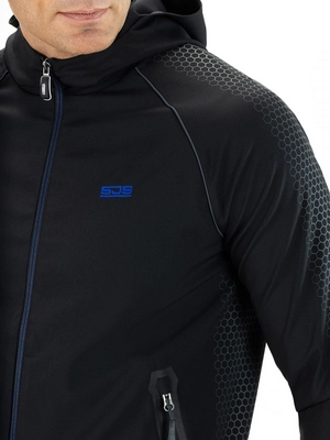 4---Marlon-Man Hooded jacket-B001-5-Detail