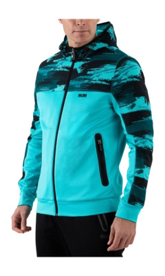 Tennisvest Sjeng Sports Men Mars Aquamarine Powerstretch