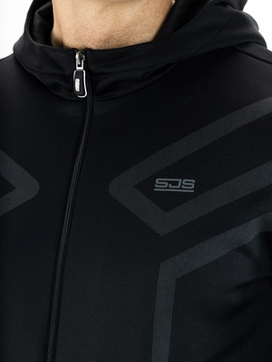 4---Milano-Man Hooded jacket-B001-4-Detail