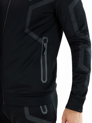 5---Milano-Man Hooded jacket-B001-5-Detail