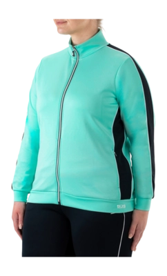 Tennisvest Sjeng Sports Women Francoise Plus Aruba Blue Plus size