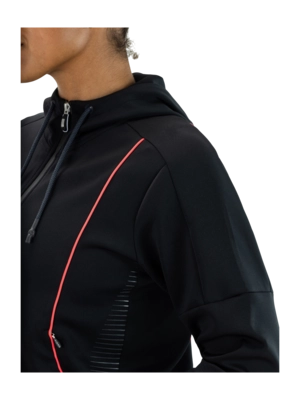 4---Rhanee-Lady hooded jacket-B001-4-Detail