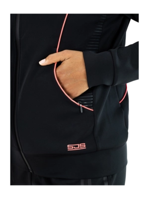 5---Rhanee-Lady hooded jacket-B001-5-Detail