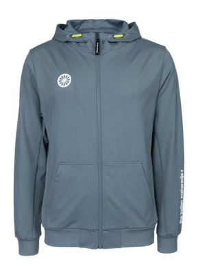 Tennisvest The Indian Maharadja Men Hooded Jacket Misty Grey Slim Fit