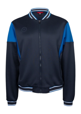Tennisvest The Indian Maharadja Men Pique Bomber Jacket Night Blue Dry Touch