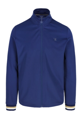 Tennisvest Vieux Jeu Men Aless Jacket Blue