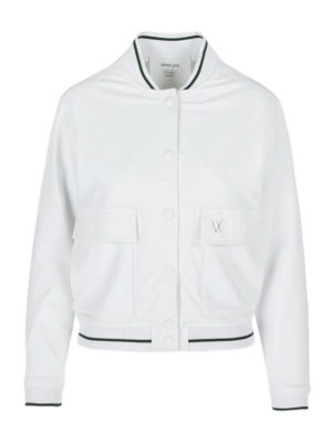 Tennisvest Vieux Jeu Women Morgane Jacket White/Green