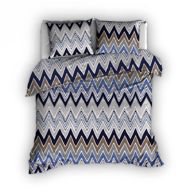 Dekbedovertrek Satin D'or Marni Blauw Satijn